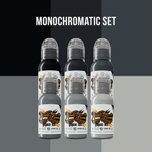 Mono Chromatic Set — World Famous Tattoo Ink — Pick Size