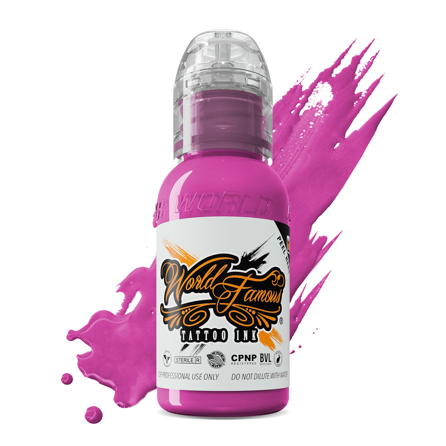 World Famous Tattoo Ink — All Pink Inks — 1oz