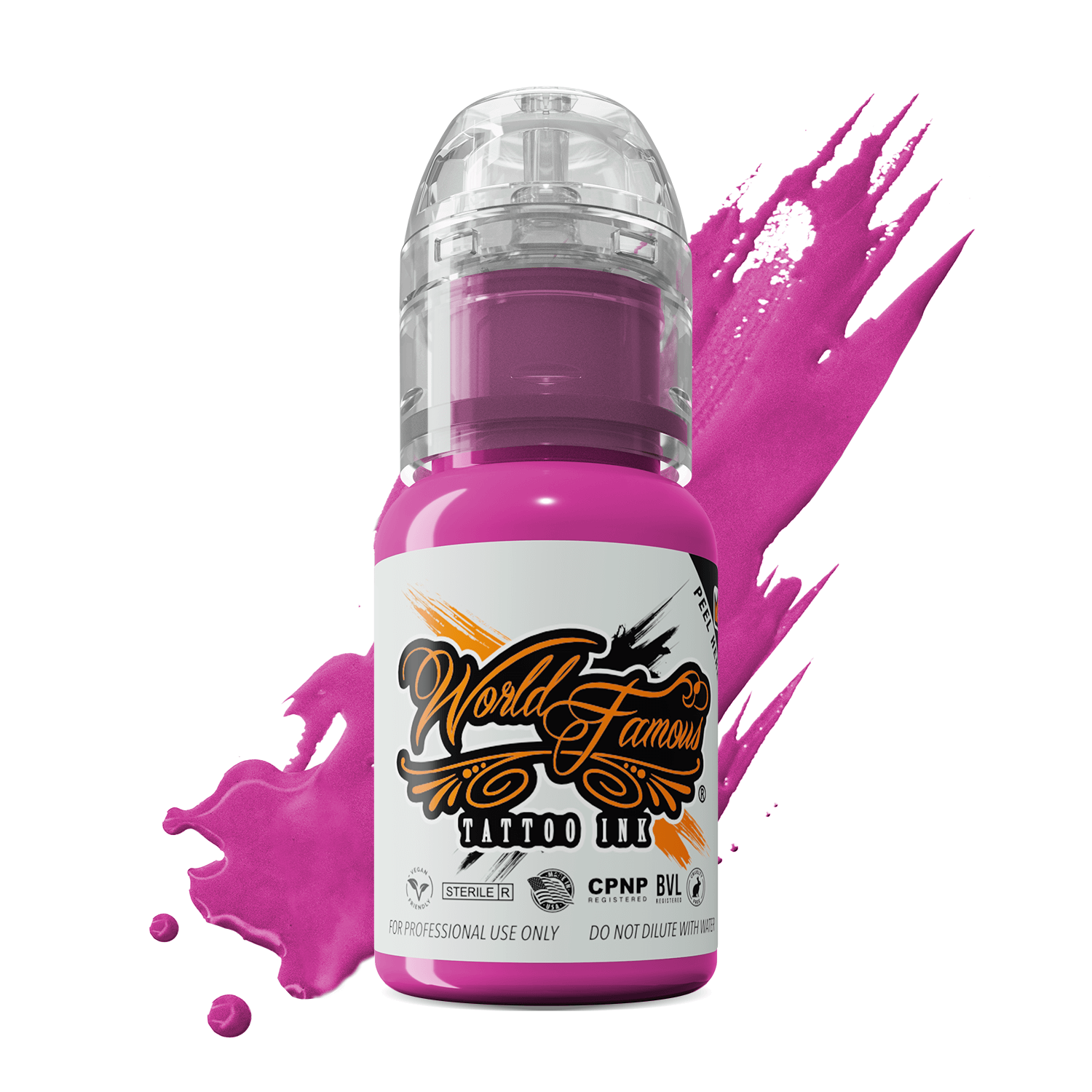 World Famous Tattoo Ink – Pick Your Color – 1/2oz Bottle