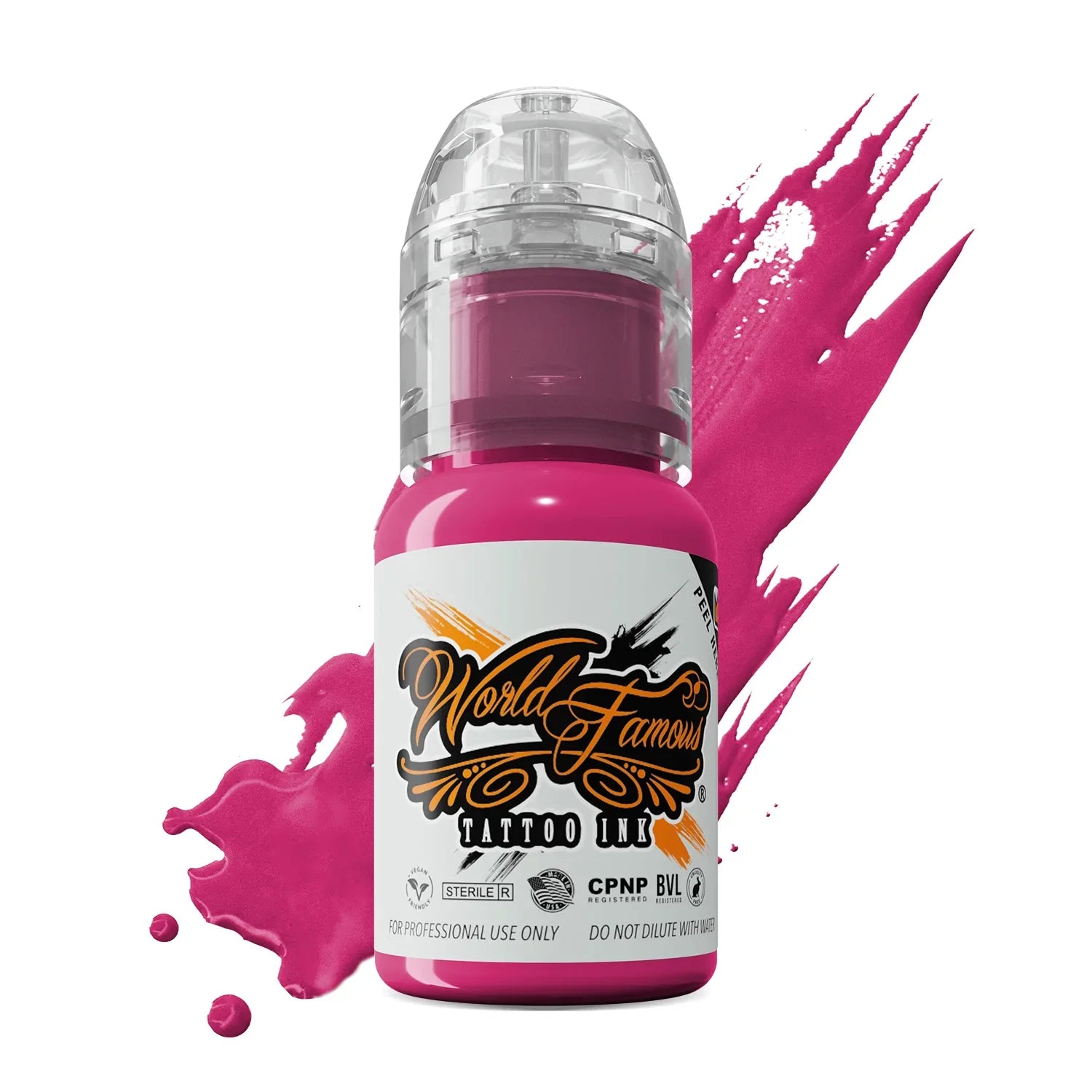 World Famous Tattoo Ink – Pick Your Color – 1/2oz Bottle