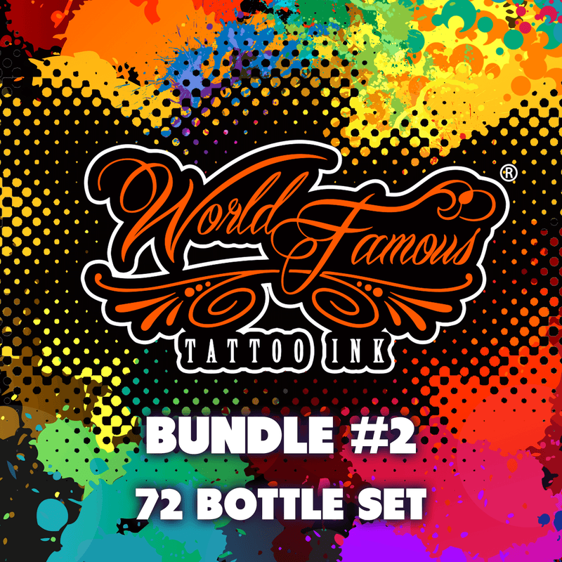 World Famous 72 bottle Color Set - 1oz