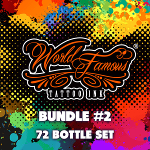 World Famous 72 bottle Color Set - 1oz