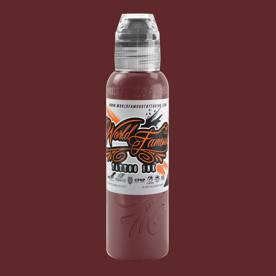 World Famous Tattoo Ink — All Red Inks — 1oz