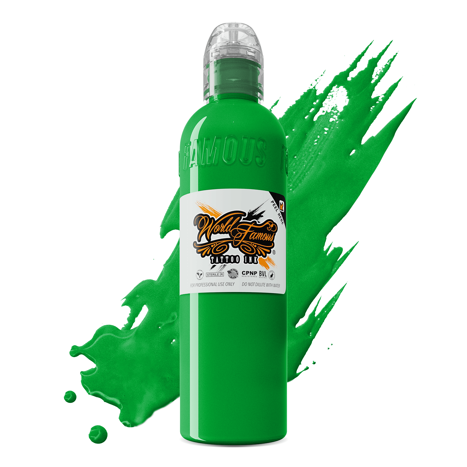 World Famous Tattoo Ink — All Green Inks — 4oz