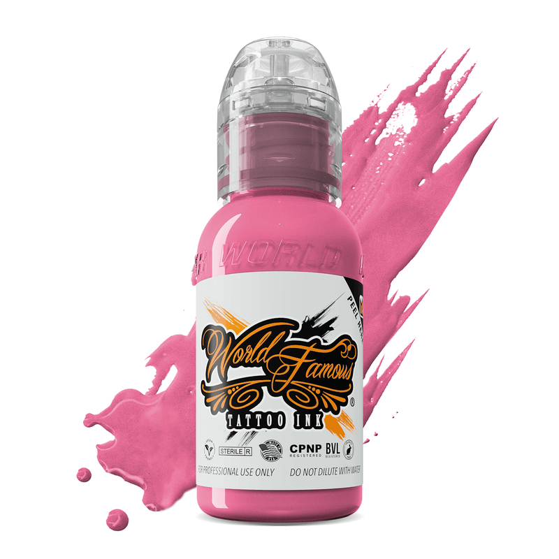 World Famous Tattoo Ink — All Pink Inks — 1oz