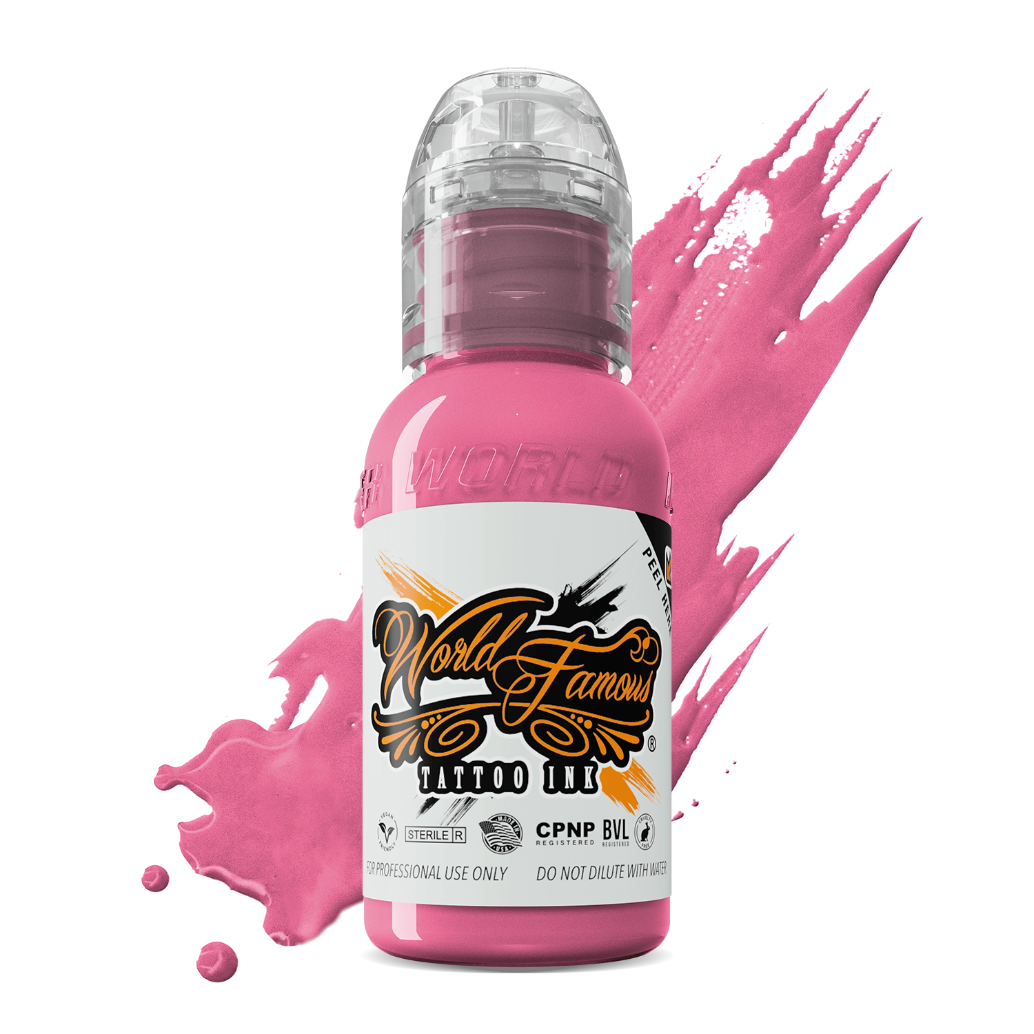 World Famous Tattoo Ink — All Pink Inks — 1oz