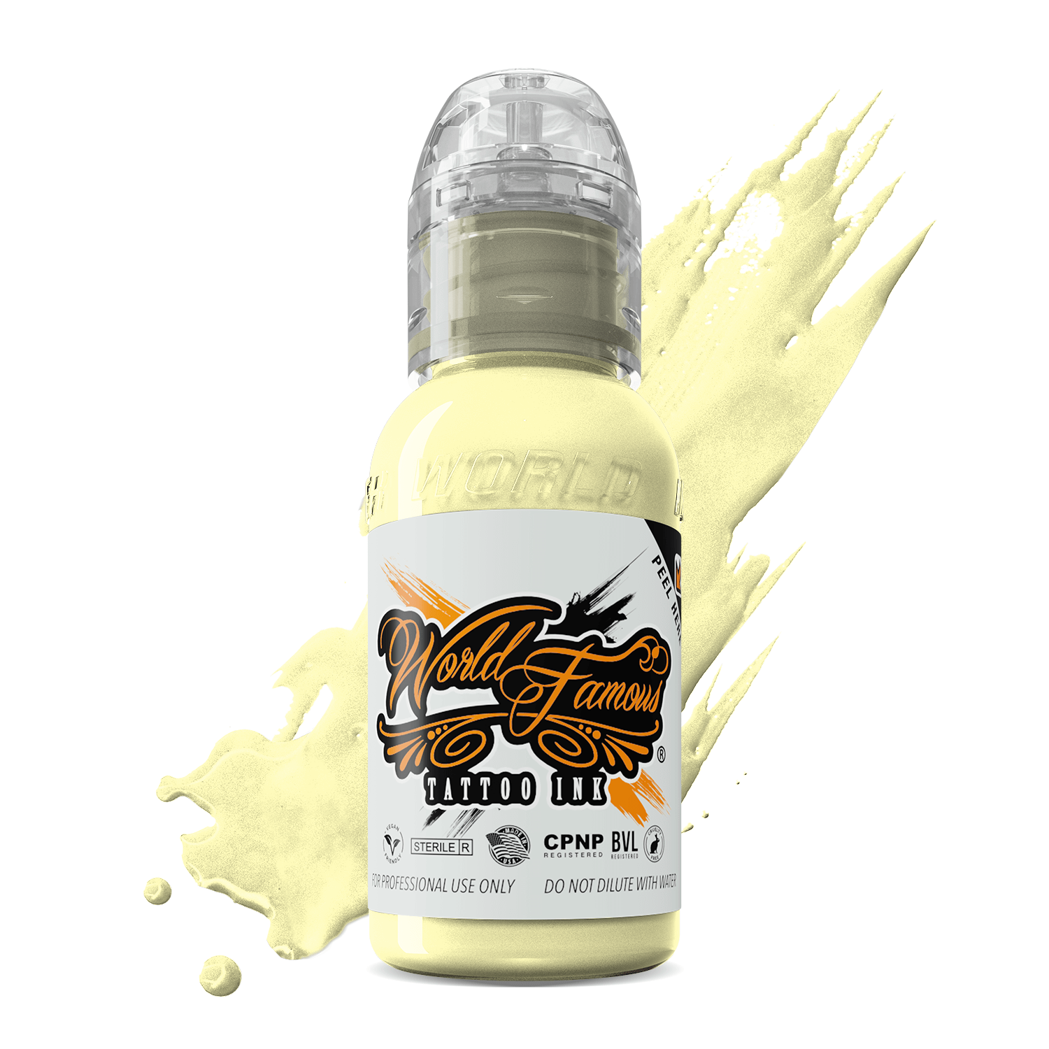 World Famous Tattoo Ink — All Yellow Inks — 1oz