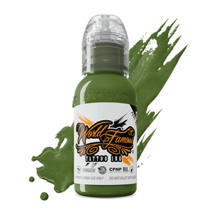 World Famous Tattoo Ink — All Green Inks — 1oz