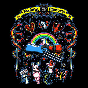 PainfulPleasures Limited Edition Reluctant Heroes Tee