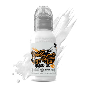 World Famous Tattoo Ink — All White Inks — 1oz