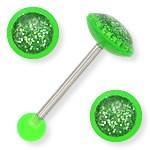 14g 5/8" Acrylic Funky Mix Straight Barbells - Price Per 10