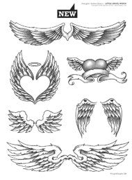 Angels and Wing Designs — Softcover Book