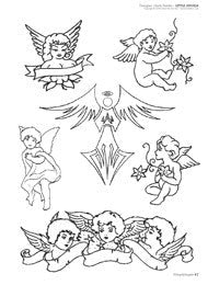 Angels and Wing Designs — Softcover Book