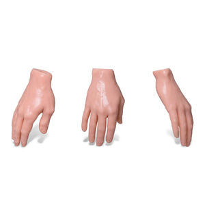 A Pound of Flesh Silicone Synthetic Hand without Wrist — Fitzpatrick Skin Tone 2 — Right or Left