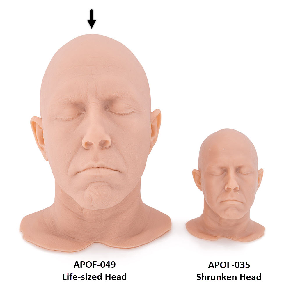 A Pound of Flesh Tattooable Synthetic Idol Head — Jesse Smith