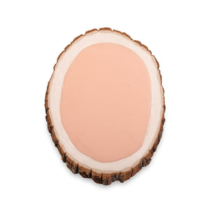 A Pound of Flesh Gallery Series Tattooable Synthetic Round Wooden Plank — Large