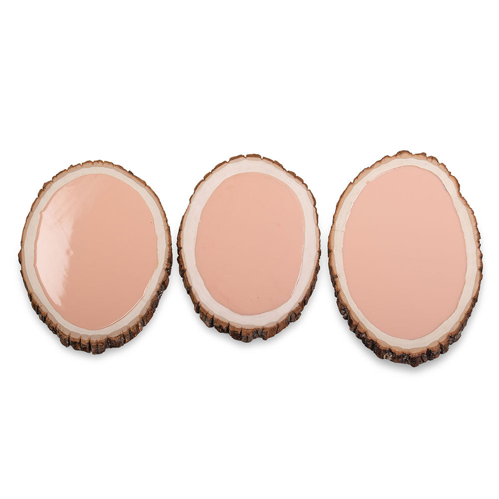 A Pound of Flesh Gallery Series Tattooable Synthetic Round Wooden Plank — Large