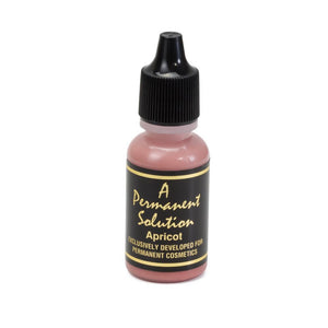 Permanent Solution Cosmetic Tattoo Permanent Makeup Ink - 1/2oz Bottle