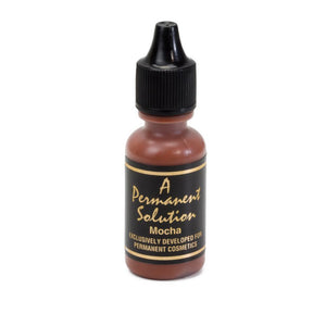 Permanent Solution Cosmetic Tattoo Permanent Makeup Ink - 1/2oz Bottle