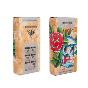 Artist Series — Precision Needles — Box of 50 Premade Sterilized Tattoo Needles