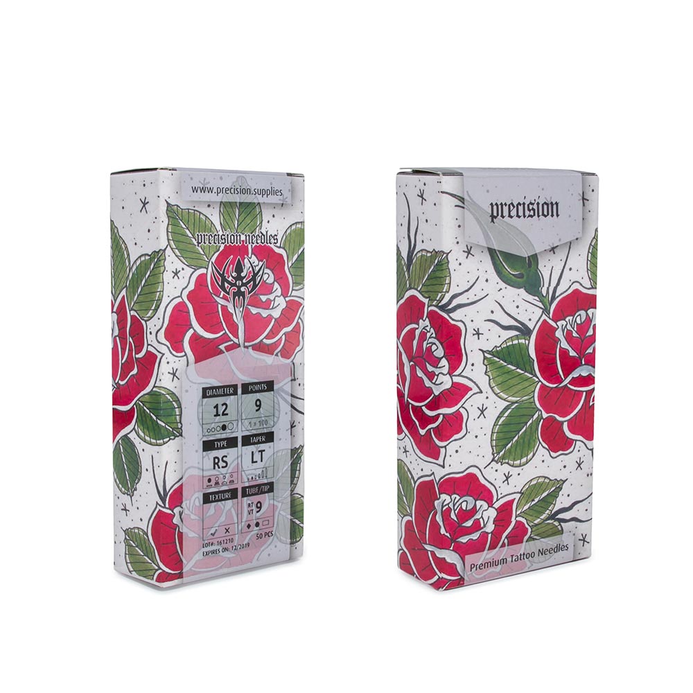 Artist Series — Precision Needles — Box of 50 Premade Sterilized Tattoo Needles