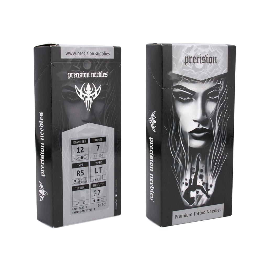 Artist Series — Precision Needles — Box of 50 Premade Sterilized Tattoo Needles