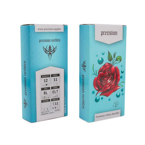 Artist Series — Precision Needles — Box of 50 Premade Sterilized Tattoo Needles