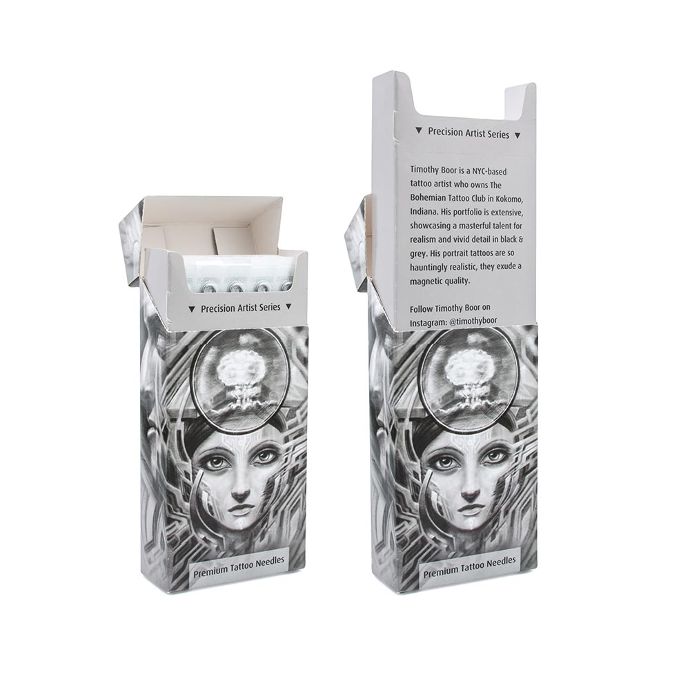 Artist Series — Precision Needles — Box of 50 Premade Sterilized Tattoo Needles