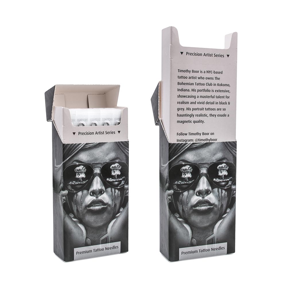 Artist Series — Precision Needles — Box of 50 Premade Sterilized Tattoo Needles