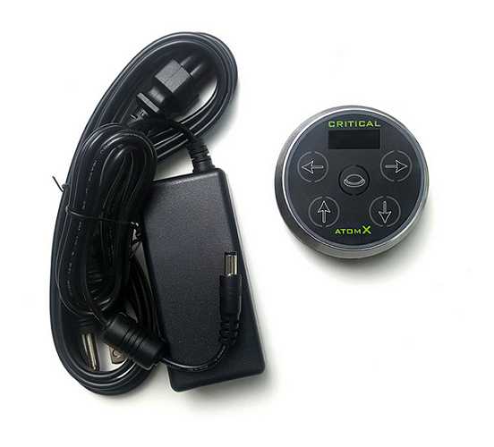 Critical Tattoo® Atom X Power Supply — Silver