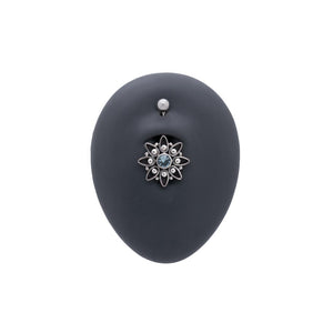 14g 7/16" Mystical Bali Star Belly Button Ring