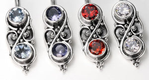 14g 7/16" Majestic Indonesian Pierced Belly Rings