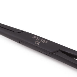Slotted Mini Forester (Sponge) 6.5" Forceps - Black Oxide Coated