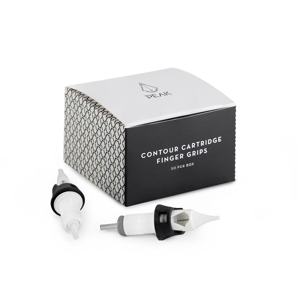 Peak Contour Cartridge Finger Grips Anti Vibration Cover — Box of 50