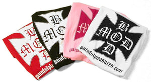 BodyMod by PainfulPleasures with Iron Cross on a Baby T or Regular T shirt - Extremely Nice - 3 Colors