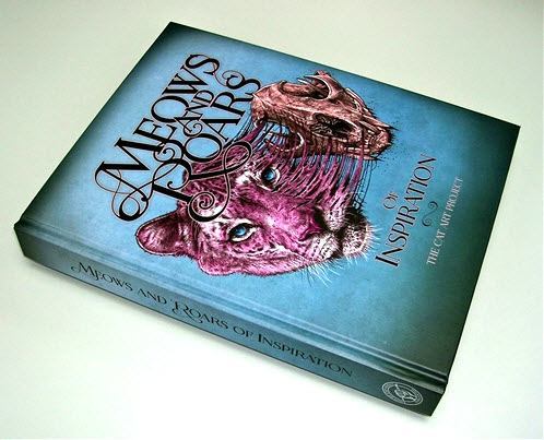Meows and Roars of Inspiration: The Cat Art Project – Hardback Book
