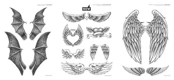 Angels and Wing Designs — Softcover Book