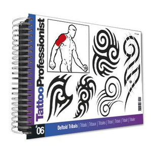Professional Series # 6 Tattoo Book of Deltoid Tribals