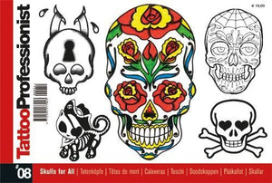 Tattoo Professionist # 8 - Skulls for All Tattoo Book