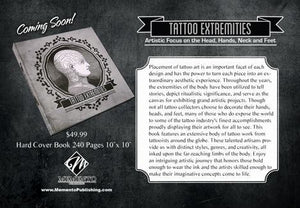 Tattoo Extremities: Artistic Focus on the Head, Hands, Neck and Feet - Book