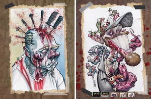 Zombie Caricatures: Exaggerations and Infections Book