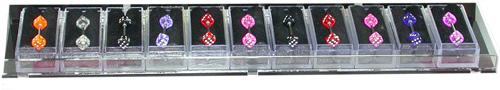 Acrylic Jewelry Display Racks for Painful Pleasures Display Case