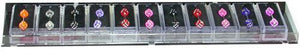 Acrylic Jewelry Display Racks for Painful Pleasures Display Case
