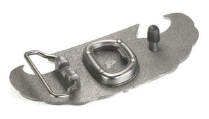 Mudflap Crest with Wings Bottle Buckle Opener - Belt Buckles