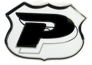 Highway Black Double P Painful Pleasures Belt Buckle Wholesale