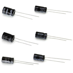Precision Loose Unterminated Polarized Electrolytic Capacitors — 6 Choices