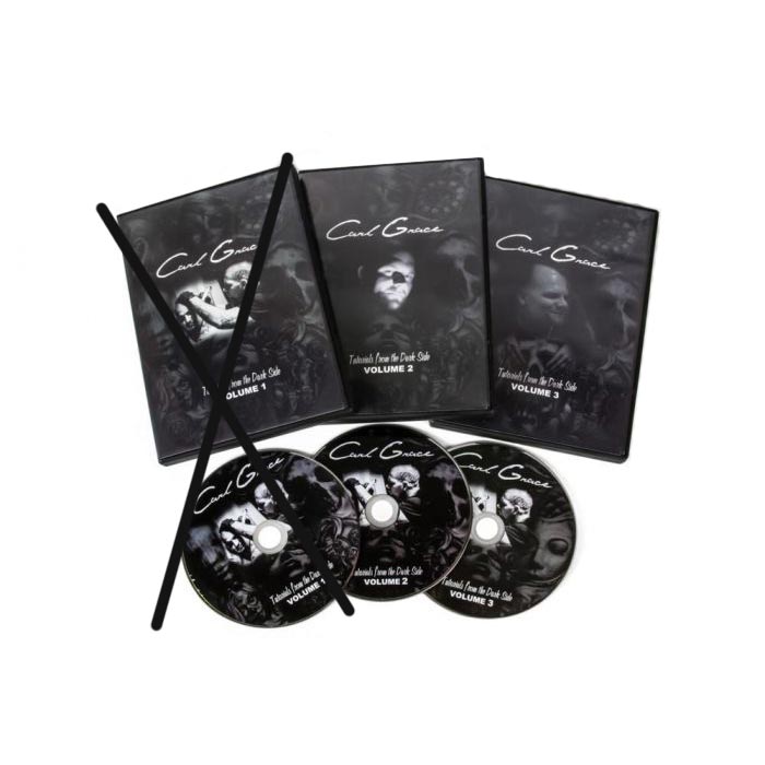 Carl Grace Presents: Tutorials from the Dark Side Two-DVD Set with A Pound of Flesh Hand