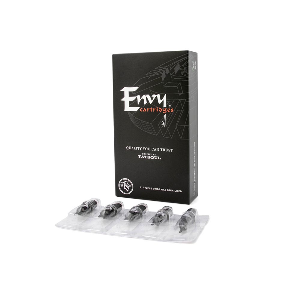 Envy Tattoo Cartridges & Needles — Box of 10