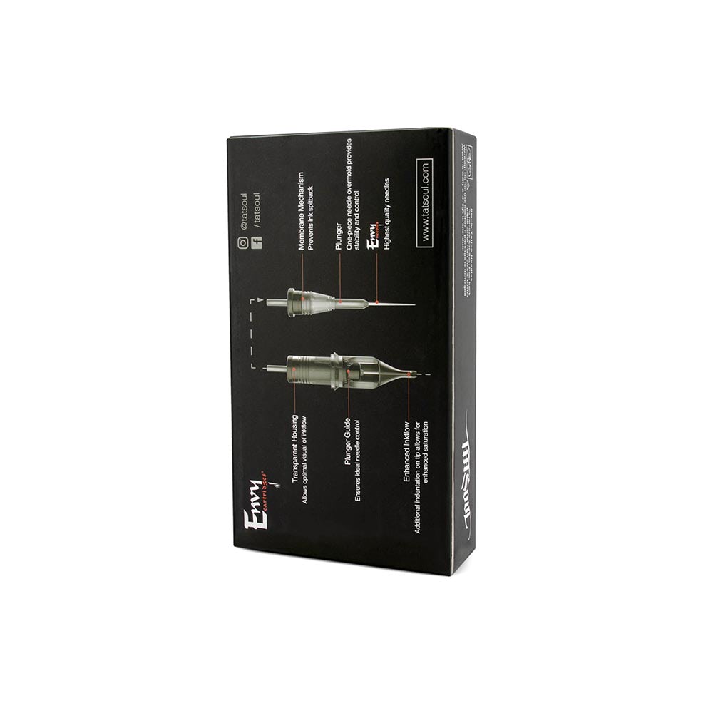 Envy Tattoo Cartridges & Needles — Box of 10