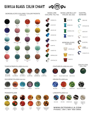 Gorilla Glass Claw Plug — Price Per 1